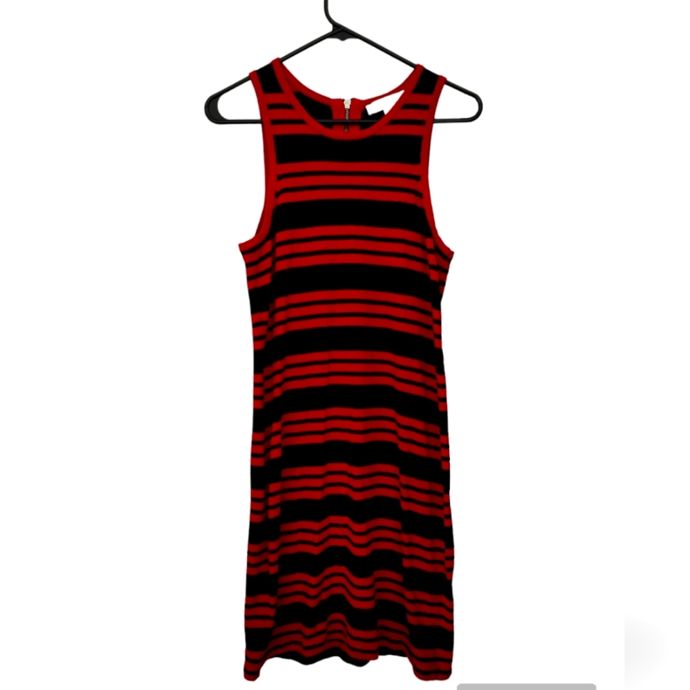 Michael Kors Red & Black Dress